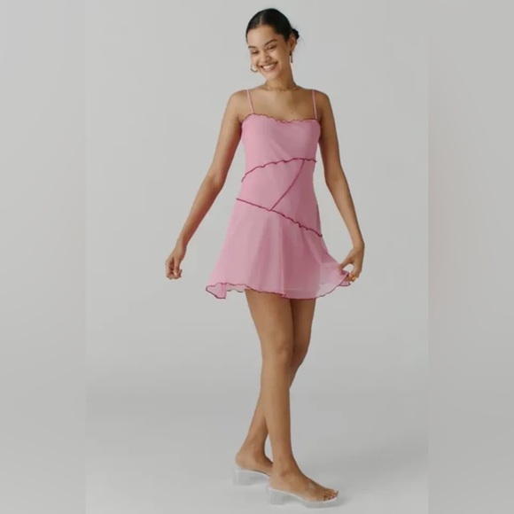 Urban Outfitters Pink Mini Dress - Picture 2 of 3